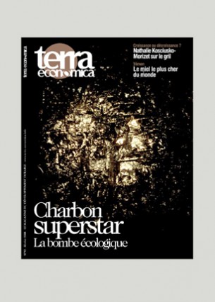 Conception graphique et direction artistique
Photos de couvertures : Laurent Weyl, Raphaël Dallaporta, Steven Burke,
Ho-Yeol Ryu, Emmanuel Pierrot
Éditeur : Terra economica SAS
Volume : 44 pages
Format : 210 x 270 mm
Périodicité : mensuelle
Septembre 2007 - Avril 2009